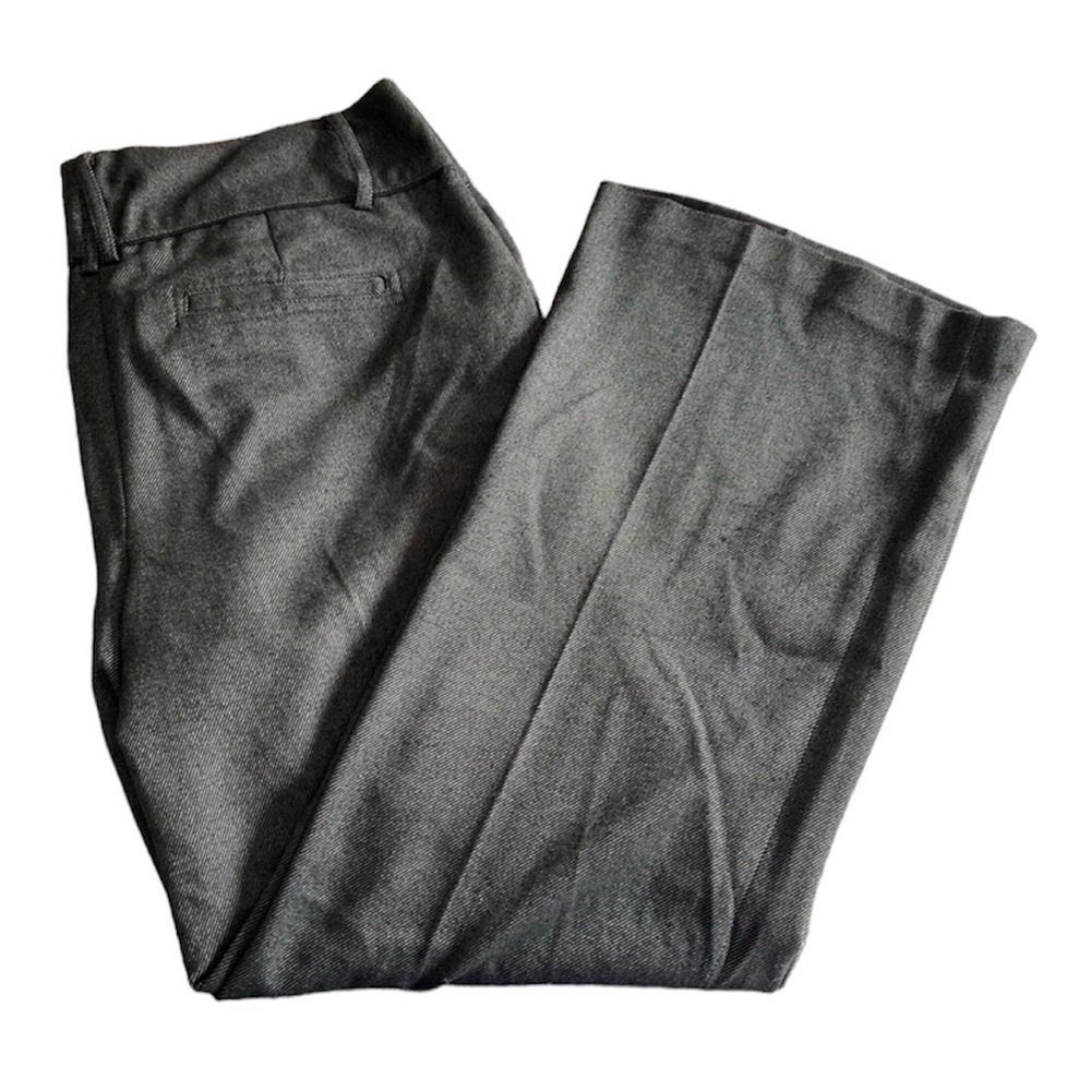 NWT Smart Set stretch low rise bootcut petite pants with pockets 16 grey